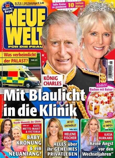 Neue Welt – 29 Januar 2025 Cover