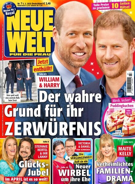 Neue Welt – 5 Februar 2025 Cover