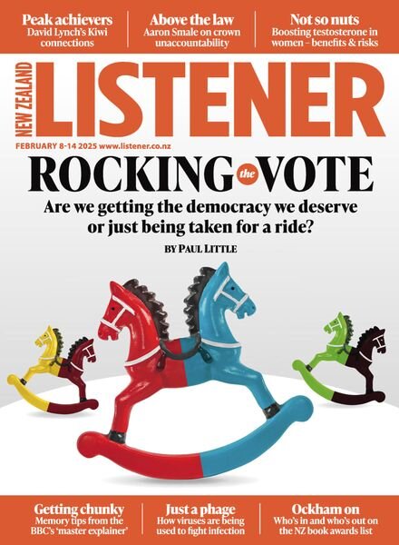 New Zealand Listener – 3 February 2025 Cover