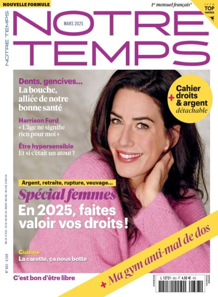 Notre Temps – Mars 2025 Cover