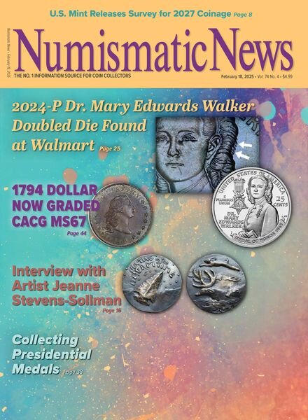 Numismatic News – February 18 2025 Cover