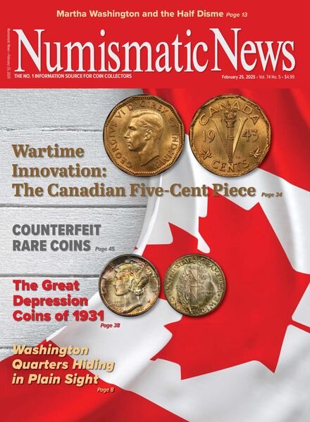 Numismatic News – February 25 2025 Cover