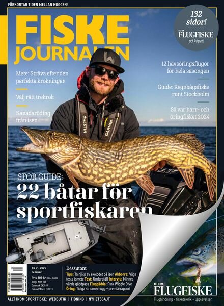 Nya Fiskejournalen – Januari 2025 Cover