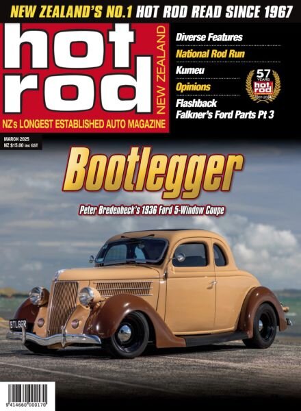 NZ Hot Rod – March 2025 Cover