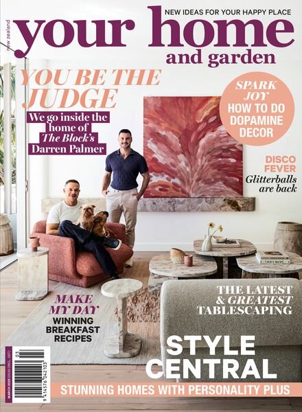 NZ Your Home & Garden – March 2025 Cover