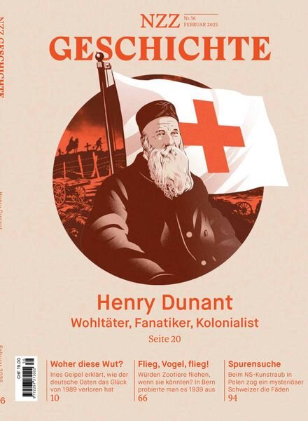 NZZ Geschichte – Februar 2025 Cover