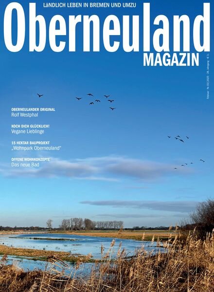 Oberneuland Magazin – Februar 2025 Cover