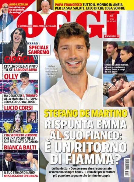 Oggi – 27 Febbraio 2025 Cover