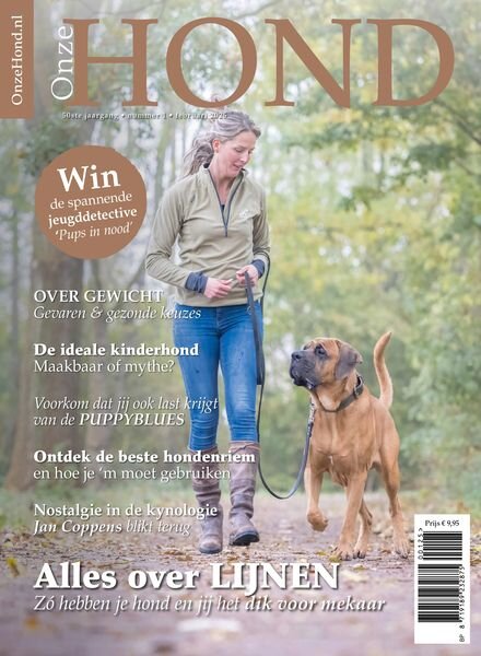 Onze Hond – Januari 2025 Cover