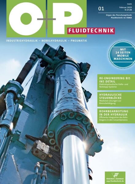 O+P Fluidtechnik – Februar 2025 Cover