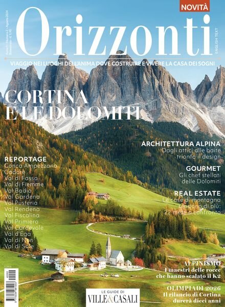 Orizzonti – Agosto 2024 Cover