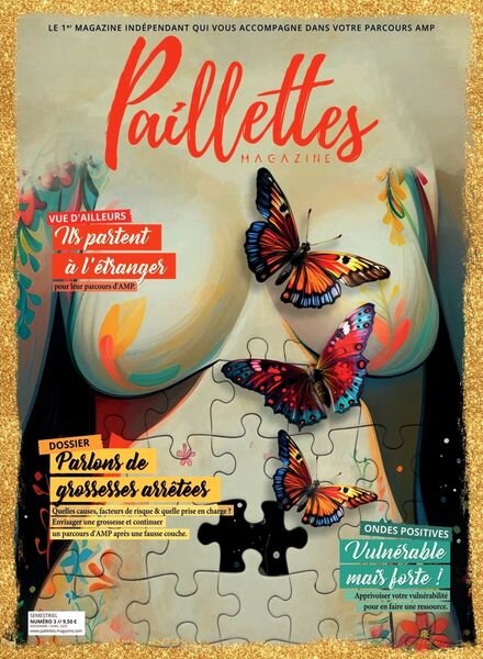 Paillettes Magazine – Novembre 2024 – Avril 2025 Cover