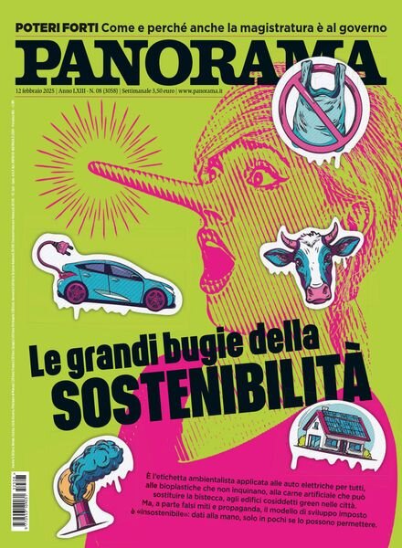 Panorama Italia – 12 Febbraio 2025 Cover