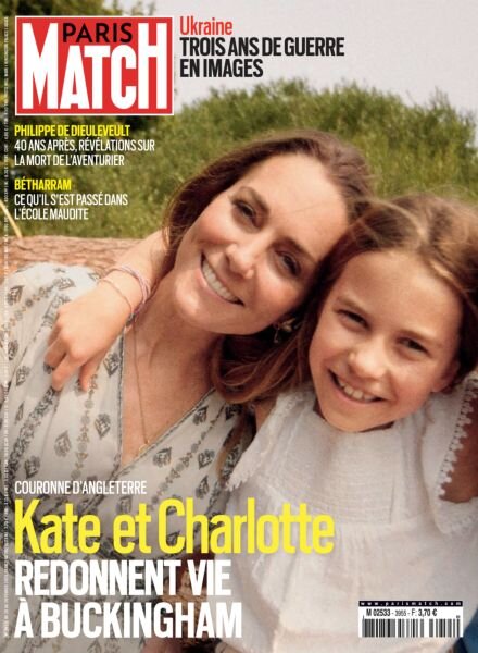 Paris Match – 20 Fevrier 2025 Cover
