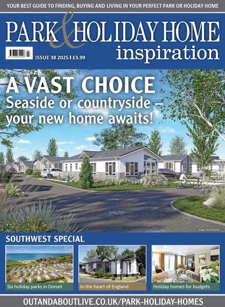 Park & Holiday Home Inspiration – Issue 38 2025 Cover