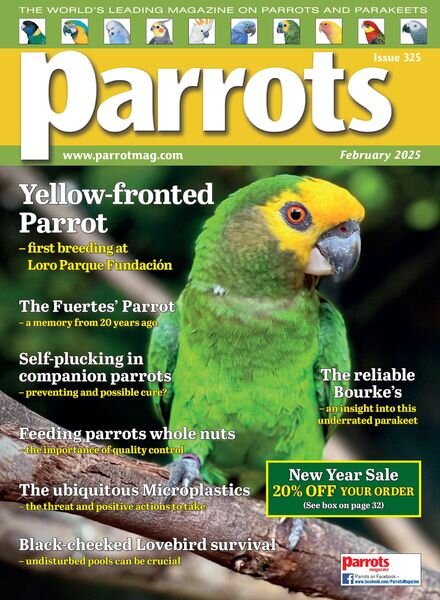 Parrots – February 2025 Cover
