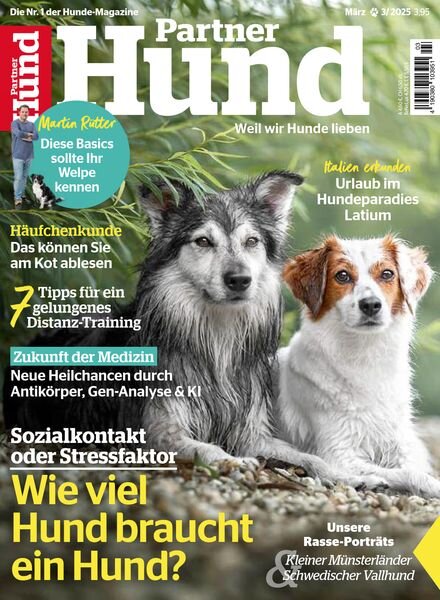 Partner Hund – Marz 2025 Cover