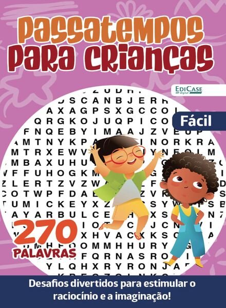 Passatempos para Criancas – Janeiro 2025 Cover