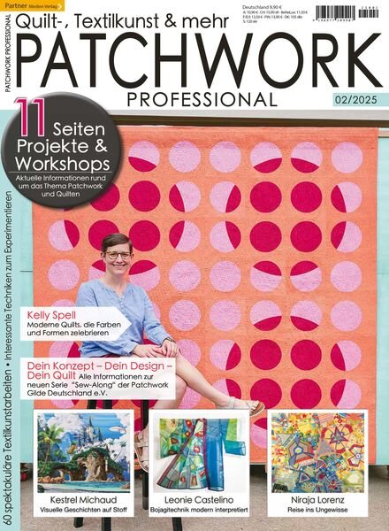 Patchwork Professional – Februar 2025 Cover