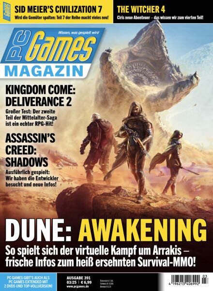 PC Games Germany – Marz 2025 Cover