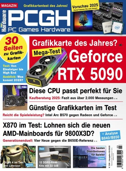 PC Games Hardware – Marz 2025 Cover