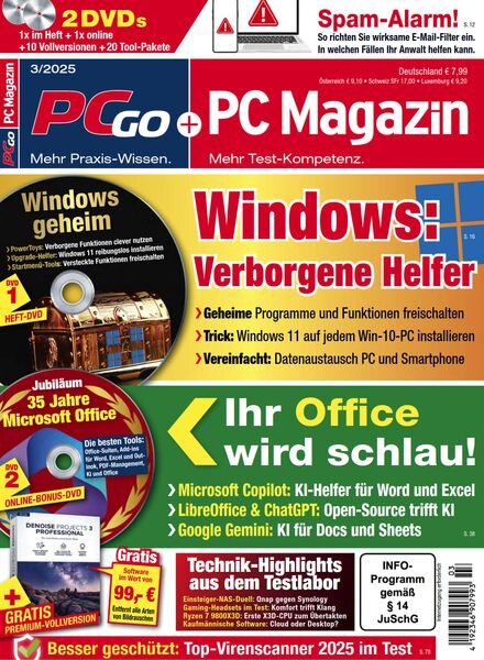PC Magazin PCgo – Marz 2025 Cover