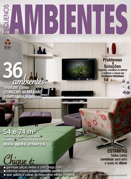 Pequenos Ambientes – Janeiro 2025 Cover