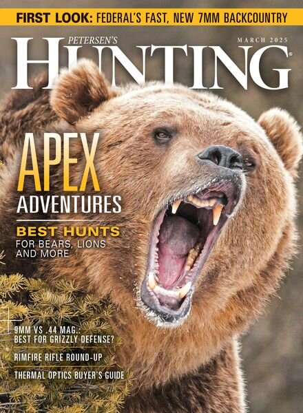 Petersen’s Hunting – March 2025 Cover