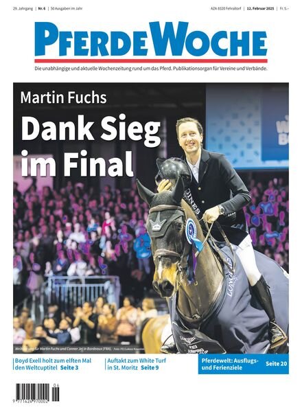 PferdeWoche – 12 Februar 2025 Cover