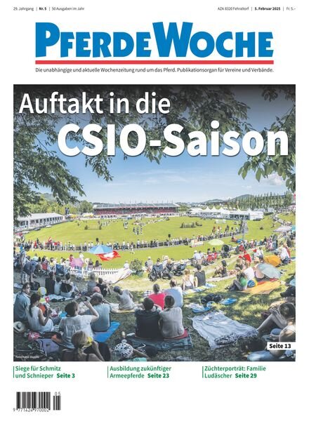 PferdeWoche – 5 Februar 2025 Cover