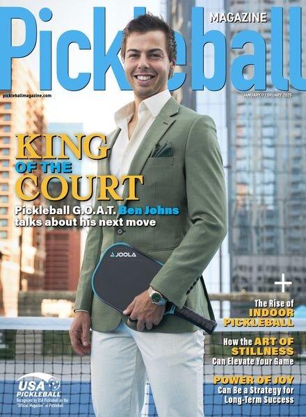 Pickleball Magazine – January-February 2025 Cover