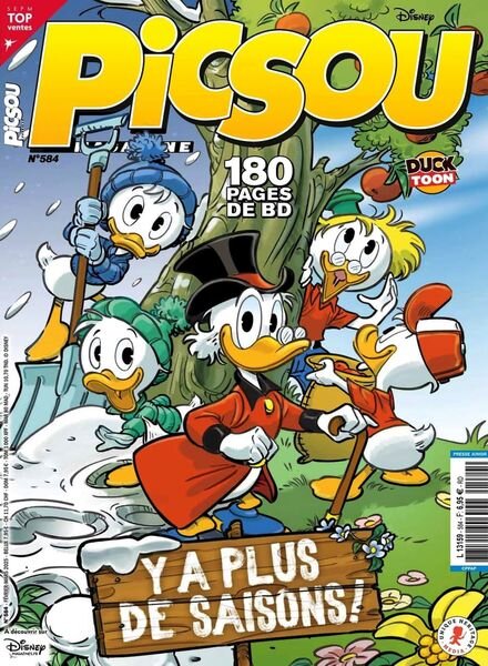 Picsou Magazine – Fevrier-Mars 2025 Cover