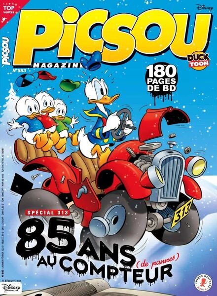 Picsou Magazine – Janvier-Fevrier 2025 Cover