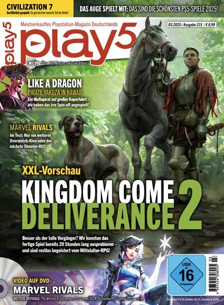 play5 – Marz 2025 Cover