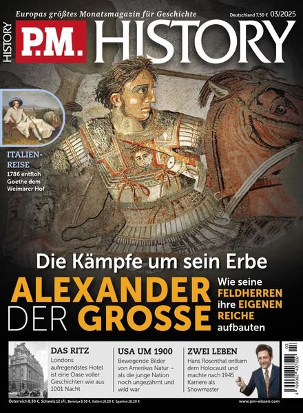 PM History – Marz 2025 Cover