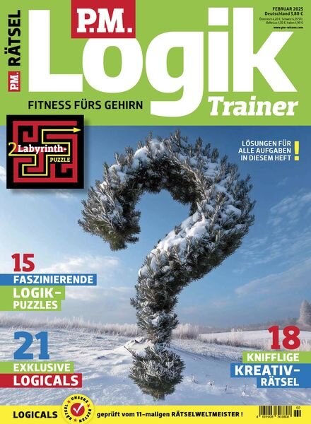 PM Logik Trainer – Februar 2025 Cover