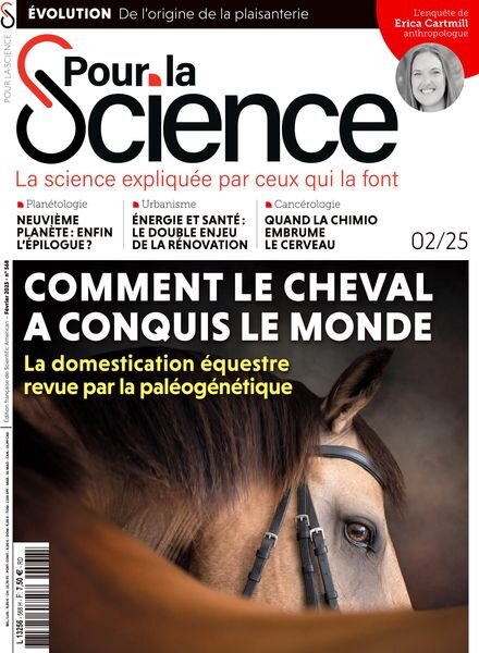 Pour la Science – Fevrier 2025 Cover