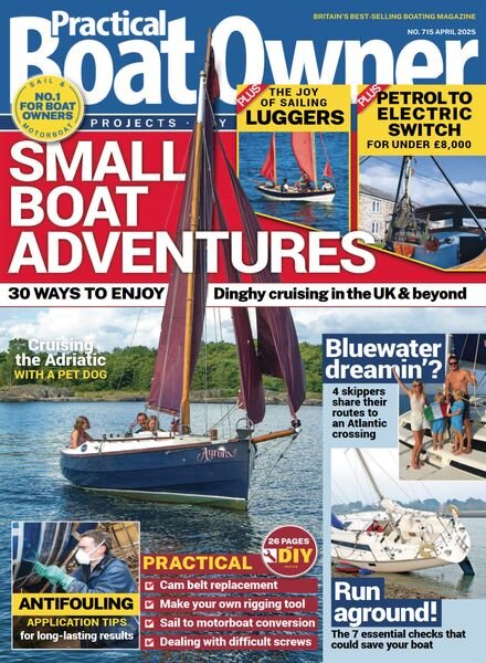 Practical Boat Owner – April 2025 Cover