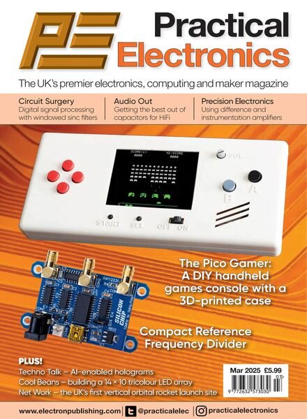 Practical Electronics – March 2025 Cover