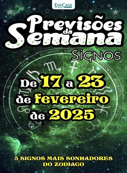 Previsoes da Semana – 17 Fevereiro 2025 Cover