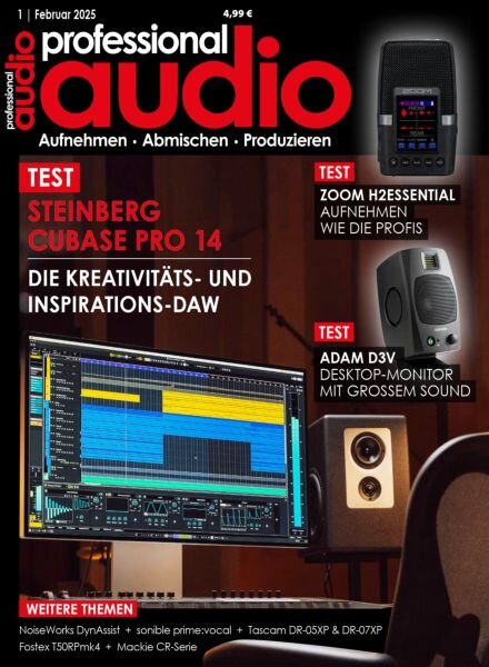 Professional Audio – Februar 2025 Cover
