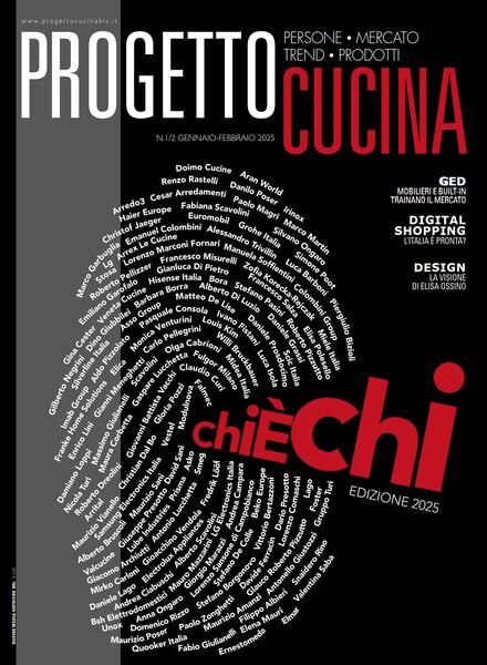 Progetto Cucina – Gennaio-Febbraio 2025 Cover