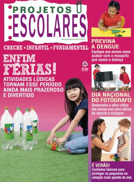 Projetos Escolares – Fevereiro 2025 Cover