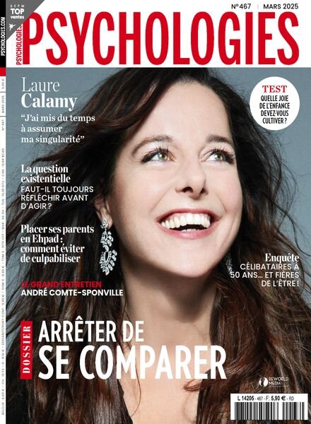 Psychologies France – Mars 2025 Cover