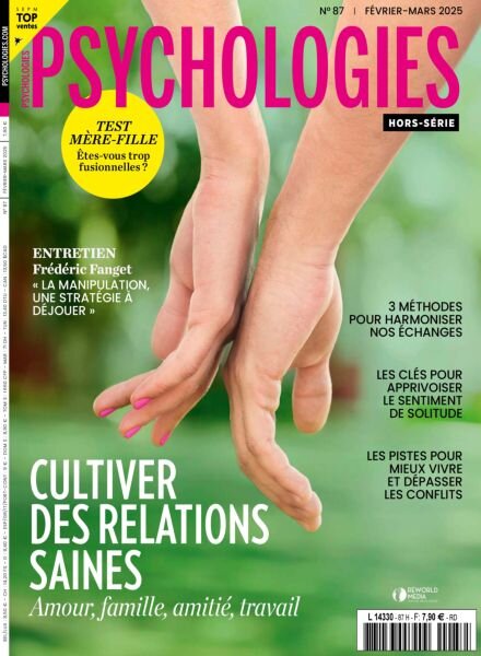 Psychologies – Hors-Serie N 87 – Fevrier-Mars 2025 Cover
