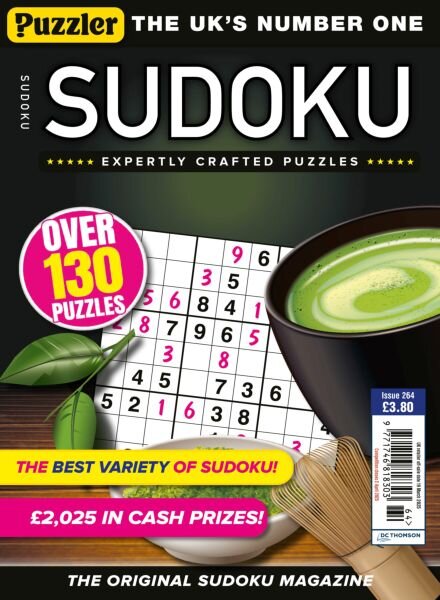 Puzzler Sudoku – Issue 264 2025 Cover