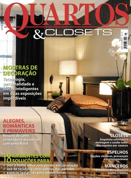 Quartos & Closets – Janeiro 2025 Cover