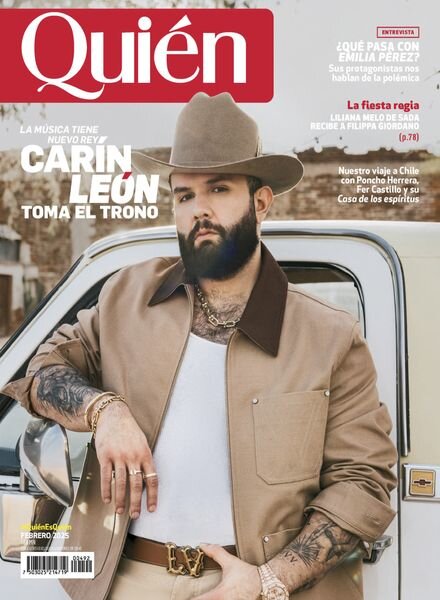 Quien – Febrero 2025 Cover