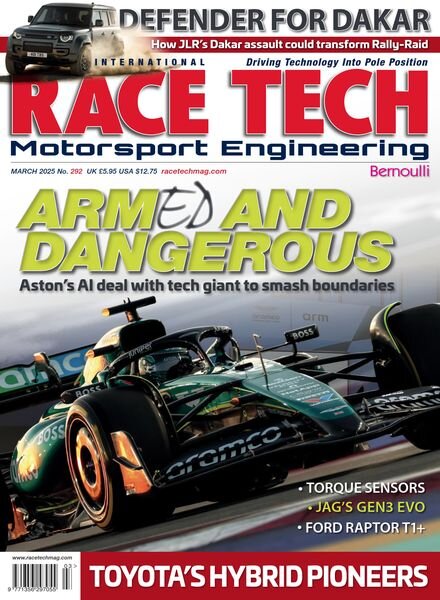 Race Tech – March 2025 Cover