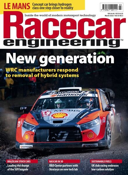 Racecar Engineering – March 2025 Cover